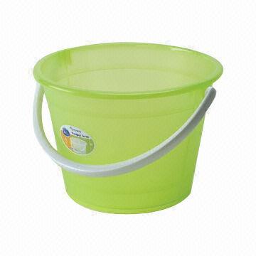 Durable Bucket, Made of Plastic, Available in Many Colors, Good for Home or Hotel Use