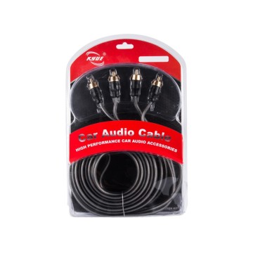 high quality 5m Stereo male to male RCA cable