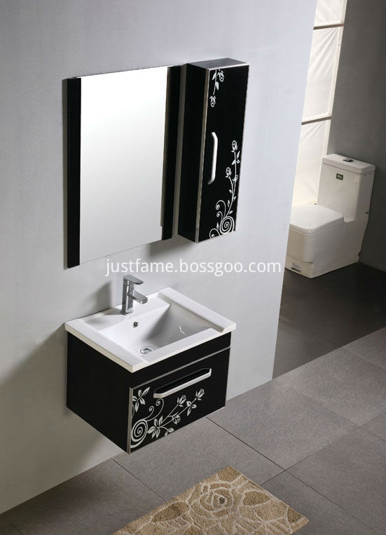 Small Pvc Commercial Bathroom Vanity Units, High Quality Small Pvc Commercial Bathroom Vanity