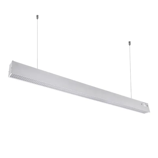 1200mm Linkable Linear LED Pendant Light - 60W Honeycomb Diffuser