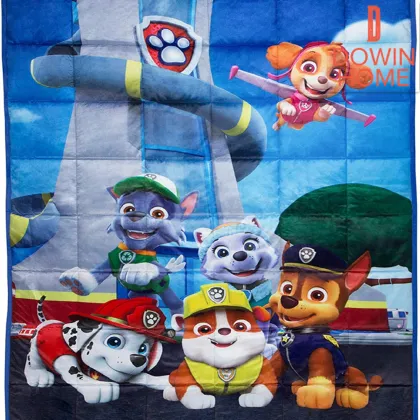 Animal Style Weighted Lap Blanket Pad For Kids