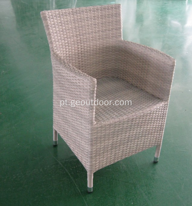 Cadeira de vime exterior do lazer do Rattan de alumínio