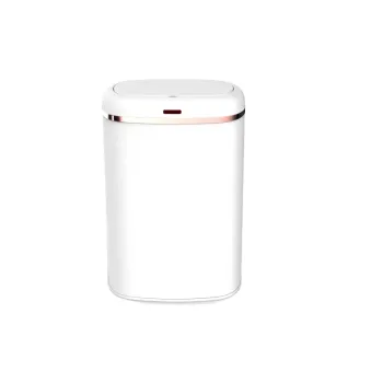 2024 Wholesale Automatic Ellipse Waste Bins in Stainless Steel: 38L, 48L, 58L, and 68L Designs