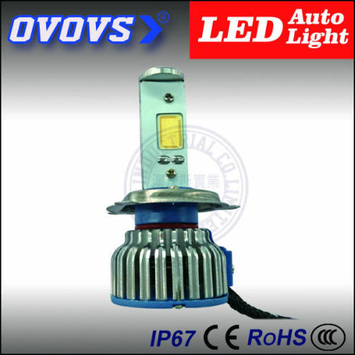 OVOVS China factory supplier auto part 24w h4 led headlight for cars with CE