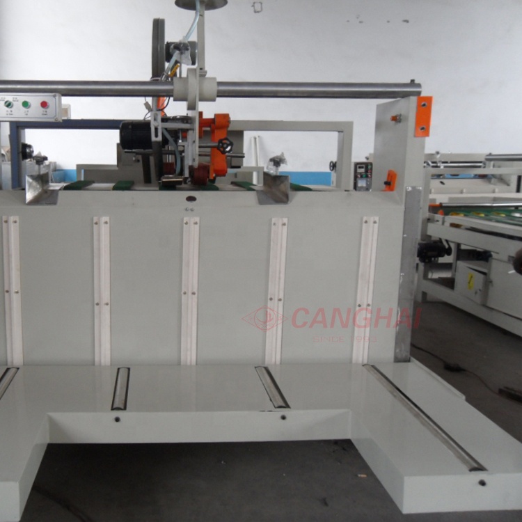 Semiauto Press Type Folder Gluer Machine