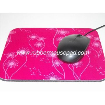 Sublimation Customized Cloth Mouse Pad With Non Skid Rubber Base
