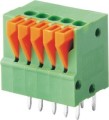 Plastik PCB Spring Terminal Block