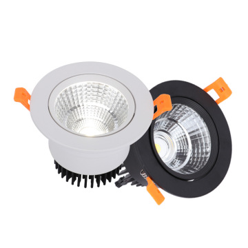 Yüksek kaliteli dimmitable LED Downlight parçaları COB ile 90/80 CRI