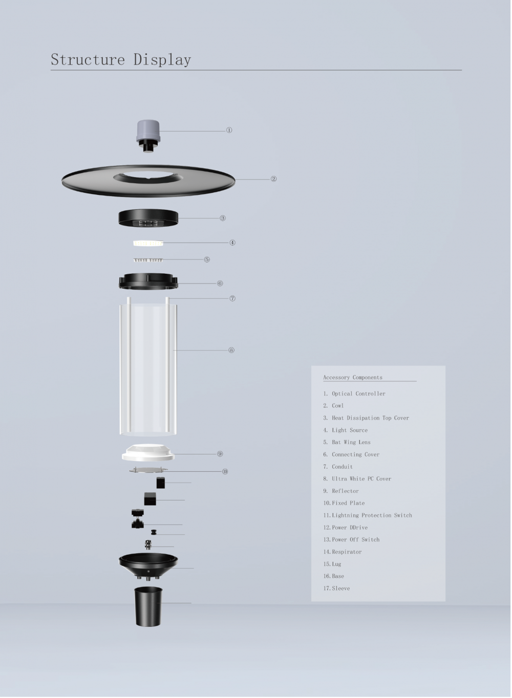 Garden Light Sructure