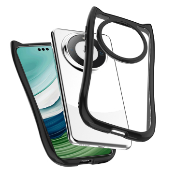 衝撃プルーフエアバッグ猫の耳huaweiの電話ケース70xをお楽しみください
