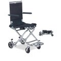 Sedia a rotelle di alluminio comoda pieghevole leggera economica