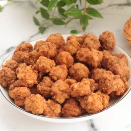 Crispy Fried Meatballs with Water Chestnut