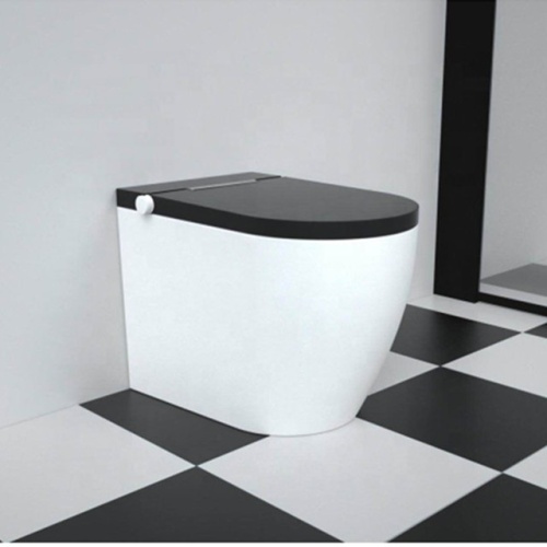 Inodoro de bidet de auto limpieza piso inteligente WC Sensor automático de cerámica de cerámica inodoro