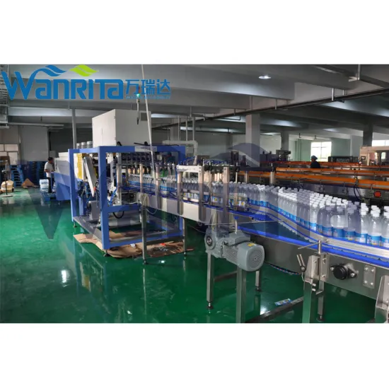 High Speed Automatic Plastic Bottle PE Film Shrink Wrapping Machine / Packaging Machinery