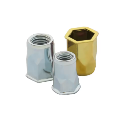 Porca de rebite de corpo sextavado Porca cilíndrica de cabeça plana