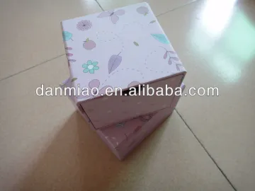 Kids jewelry fancy cardboard box