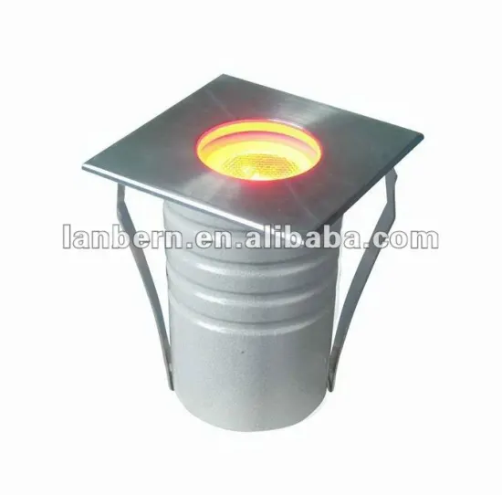 12V/24V Waterproof High Power LED inground lights RGB 1x3w 3x3w 6x3w 9x3w