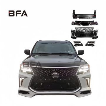 Lexus LX570 2008-2015フロントおよびリアバンパーアップグレードキット