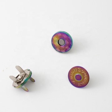 Butang magnet untuk pakaian - 10mm, 14mm, butang snap ferromagnetik 18mm
