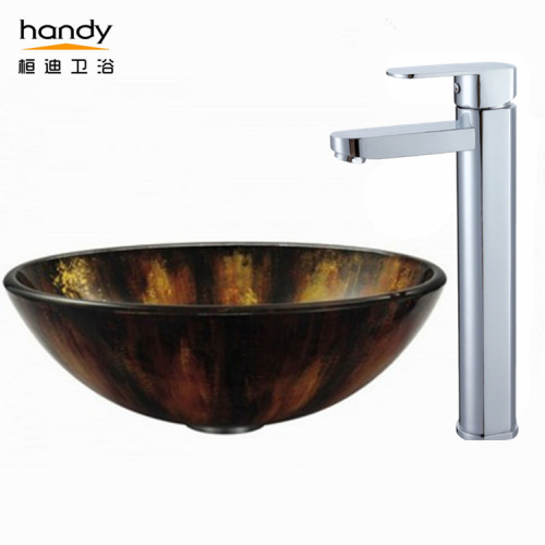 Factory supply heightened single hole basin mixer taps