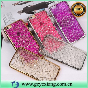 2016 luxury phone case for samsung galaxy note 7 bling diamond tpu soft cover