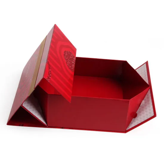 Custom Luxury Art Paper Flat Folding Packaging Box