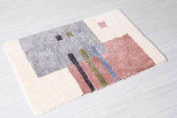 classic style bathroom mat