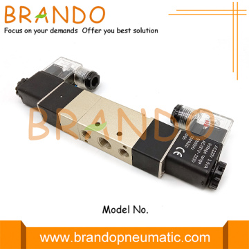 5/3 Way 1/8 &#39;&#39; 4V230C-06 Válvula solenoide de control neumático