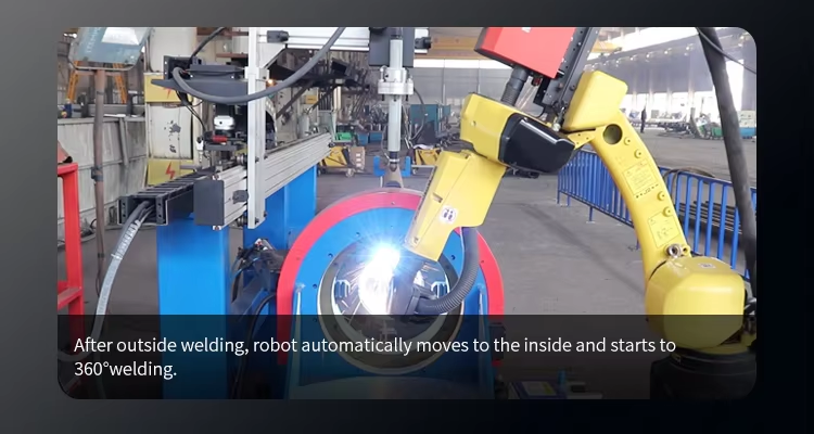 Flange welding machine