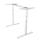 Customized Office Circle Height Adjustable Standing Desk