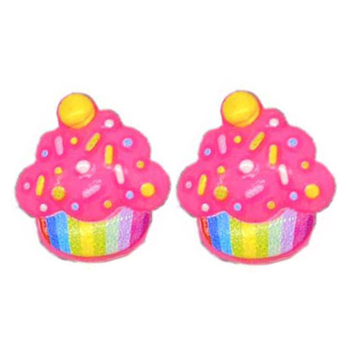 Hot Sale Flatback Cup Cake Resin Cabochon Dollhouse Toys Scrapbook Making Home Decoration Charms Kids Hairpin Ornament