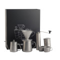 Coffee Barista Stainless Steel coffeeware set