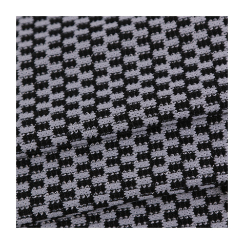 Cetakan Bulat Fabrik Waffle Print 100% Polyester HACCI