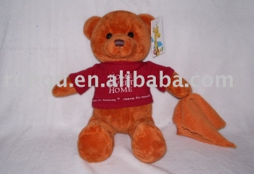 PLUSH RED BEAR