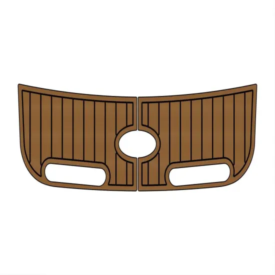 2005 Mastercraft X30 Swim Step Platform - EVA Faux Foam Teak Deck Floor Pad with Adhesive
