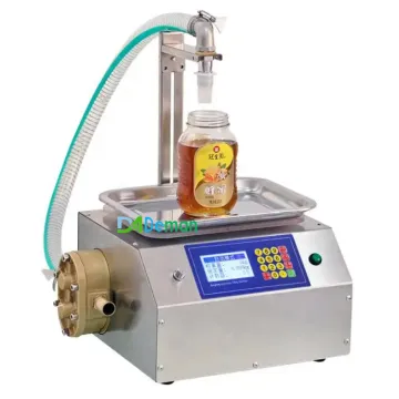 Viscous Liquid Filling Machine for Honey Sesame Paste, Edible Oil, and Tomato Sauce