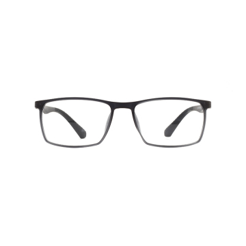 شعار مخصص Mens Rectangle TR90 Eyeglasses Frame Frame