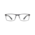 Benutzerdefinierte Logo -Herren Rechteck Tr90 Optical Frame Brille