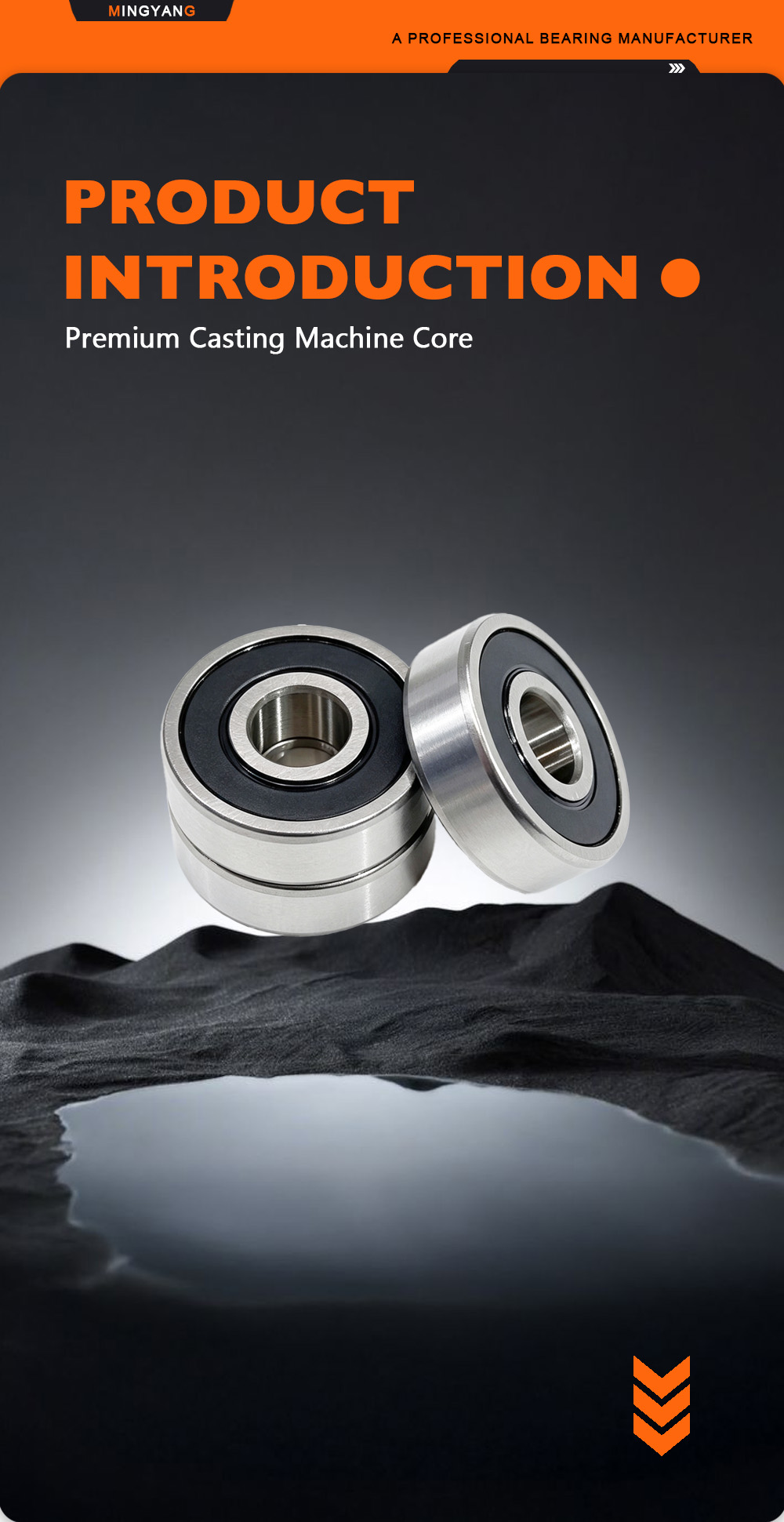 629 2RS Low‑Noise Small Rolling Bearing X
