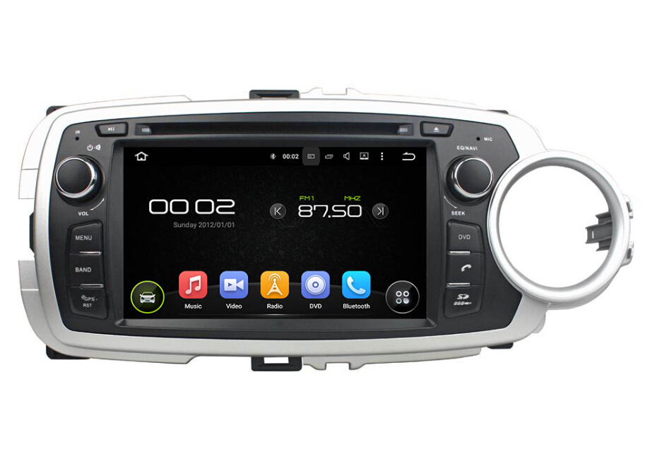 Android car dvd player for Toyota Yaris 2012-2013