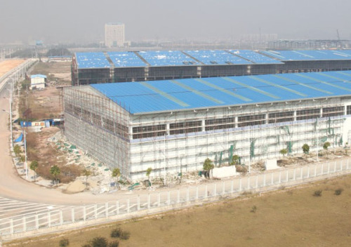 Large Space Truss Structure for Logistics Center
