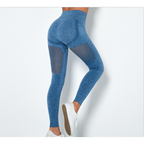 Hög midja sömlösa leggings Push Up leggings tights