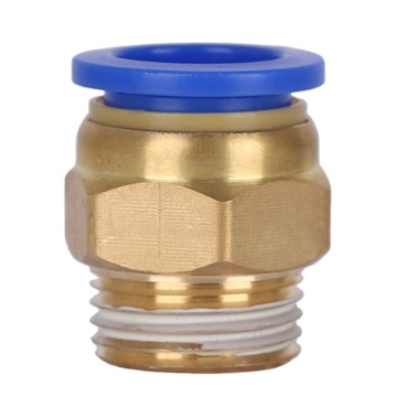8MM Threaded Push to Connect Plastic Pneumatic Tube Connector