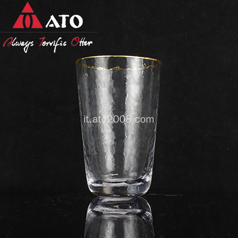 Bicchiere di bicchiere di vetro di vino in cristallo tazza di steli vetri