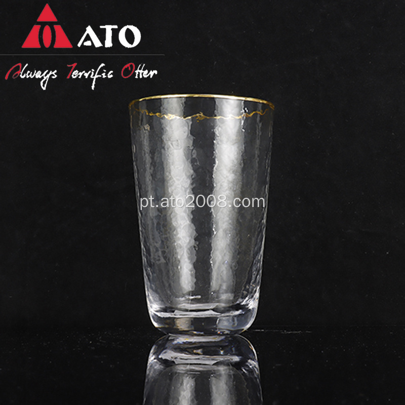 Crystal Rel Wine Glass Copo de copo de goblet com copos