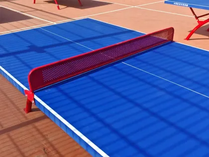 Outdoor table tennis table