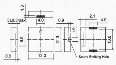 SMT buzzer