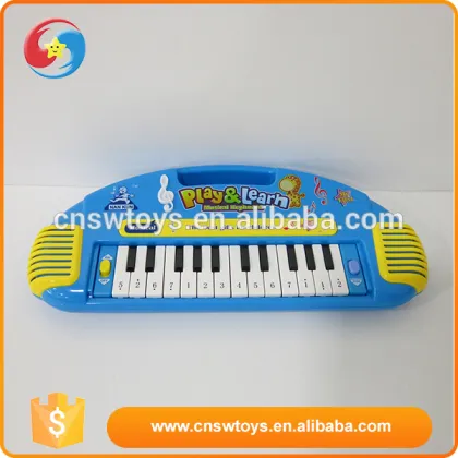 Preschool kids plastic music play and learn toy musical instruments keyboard