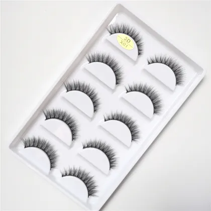 full strip 5 pairs classic lashes
