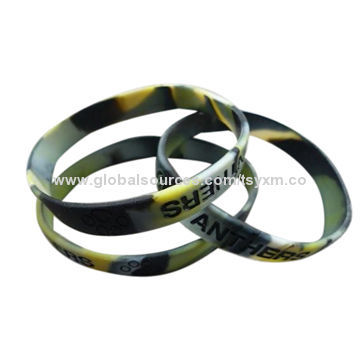 Camouflage Bracelets, Fashionable Design, Good Looking and Competitive Factory Price